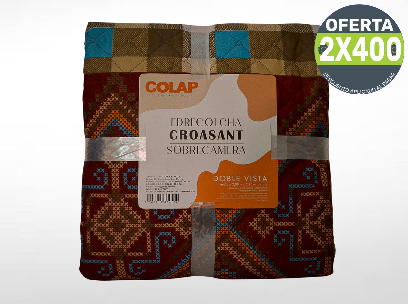 Edrecolcha Croasant Sobrecamero Irene Colchas