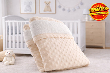 Edredon Bonded Dot Cuna Beige Cuneros