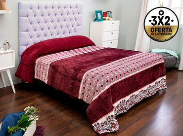 Edredón Borrego Matrimonial Premium Rieña Edredones