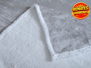 Edredón Colap Borrego Bonded Individual Gris Plata Edredones