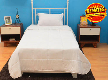 Edredón Lehotel Individual Blanco Cobertor