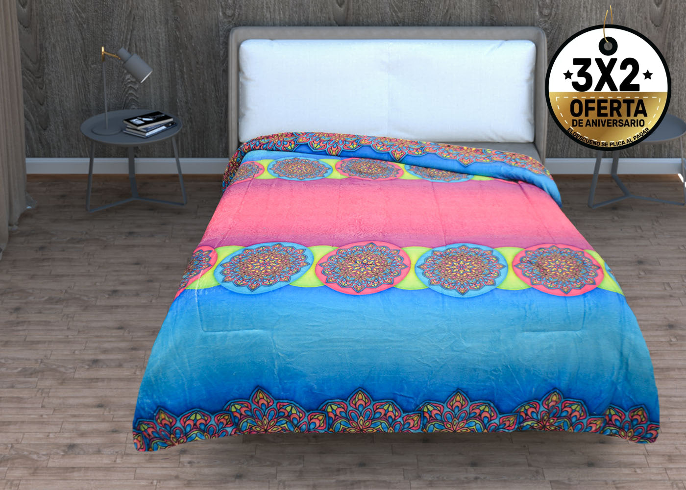 Edredón Matrimonial Premium Alana – La Palestina