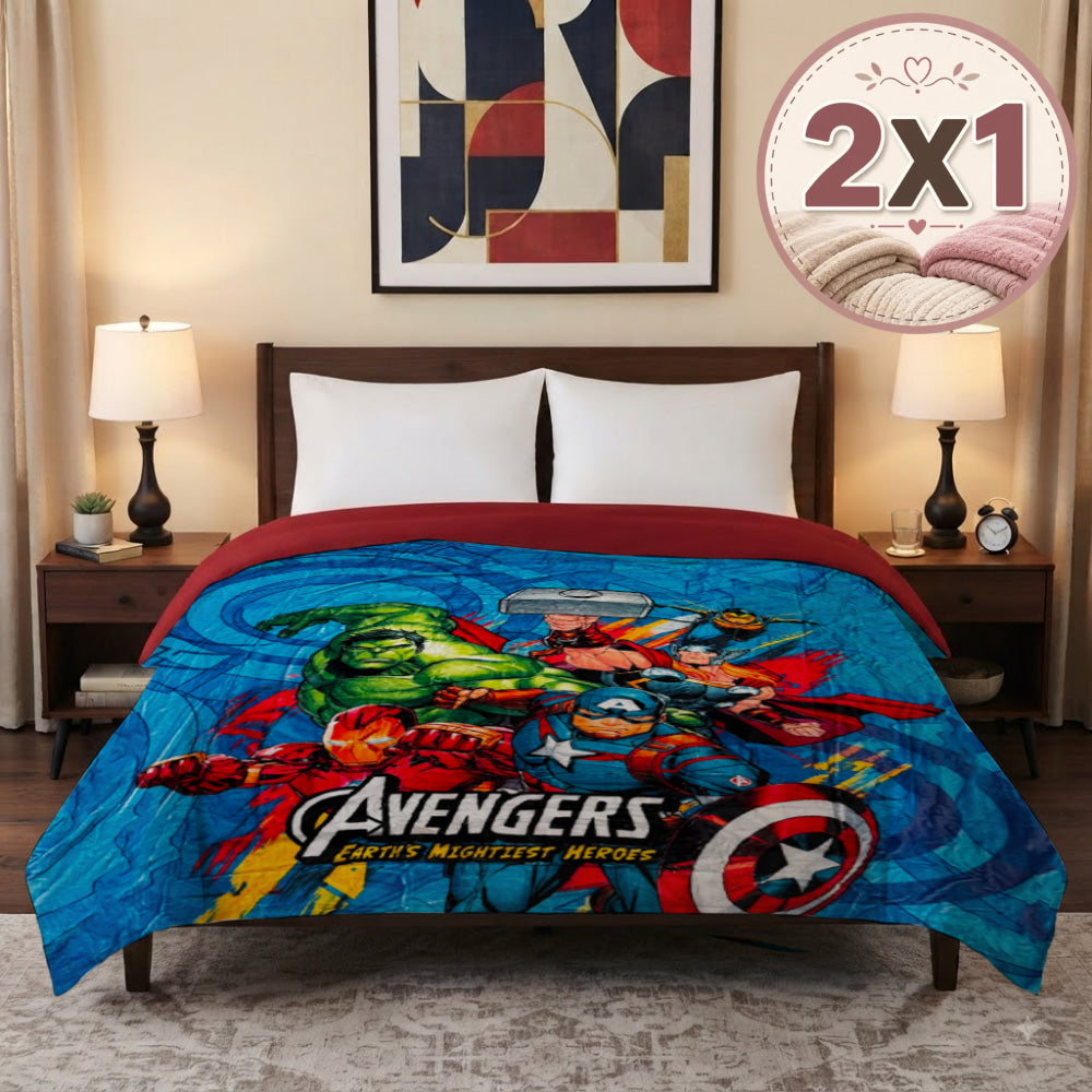 EDREDON SERENITY MATRIMONIAL AVENGERS - Edredones