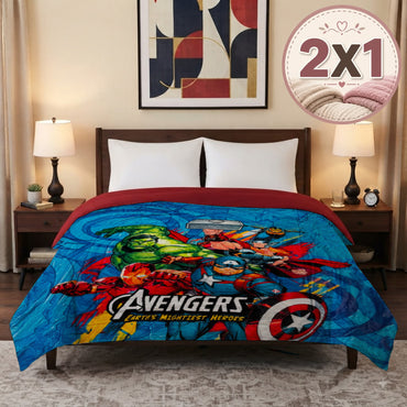 EDREDON SERENITY MATRIMONIAL AVENGERS - Edredones