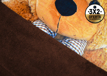 Edredón Serenity Matrimonial Borrego Teddy Beige Edredones