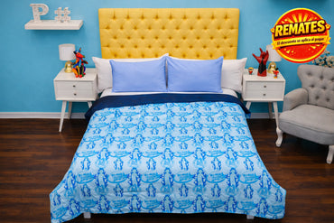 Edredón Sustentable Matrimonial Dragon Ball Edredones