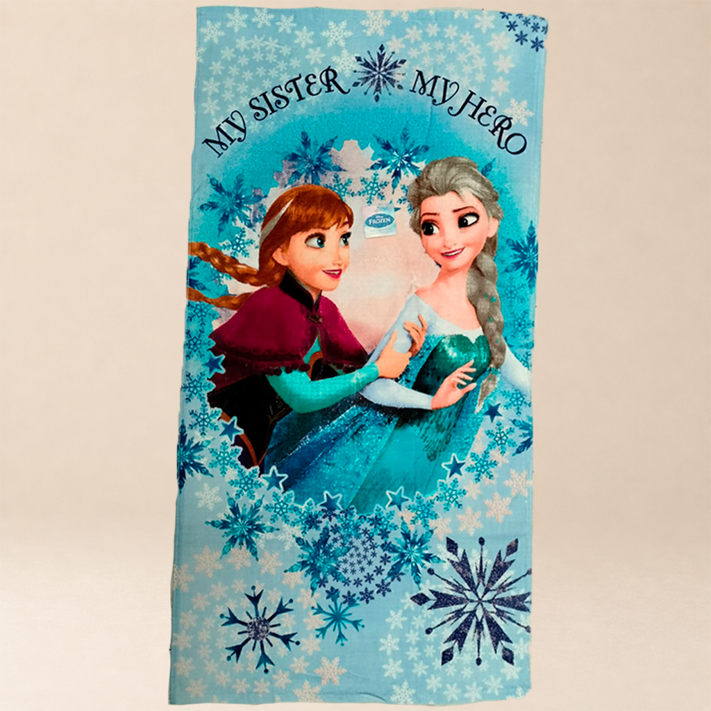 Toalla Medio Baño Disney Frozen My Sister