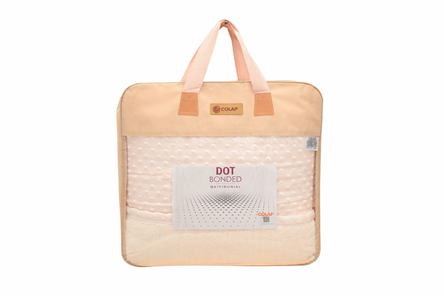 Edredón Dot Matrimonial Beige