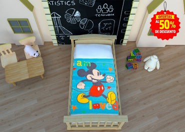 Frazada Baby Tersupiel Mickey Celeste Frazadas