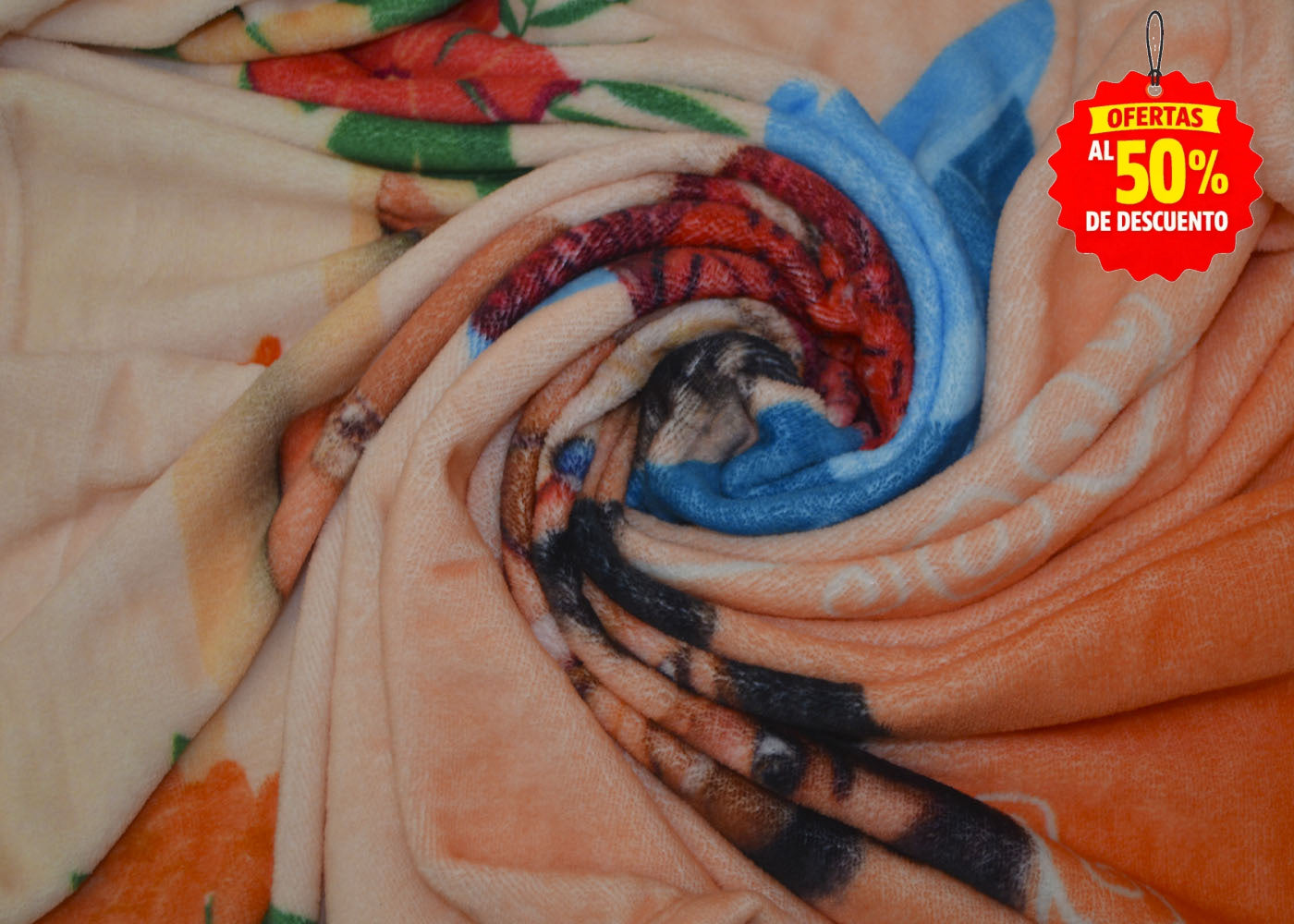 Frazada Baby Tersupiel Moana 2 Frazadas