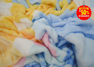 Frazada Baby Tersupiel Stitch Amarillo Frazadas