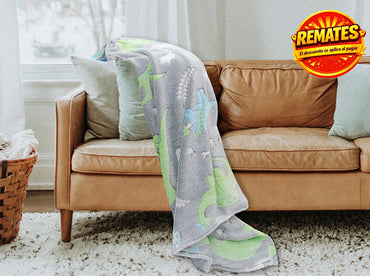 Frazada Luminosa Dinos Frazadas