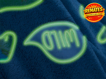 Frazada Luminosa Dinos Frazadas