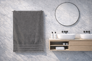 Toalla Pachona  Baño Completo Gris