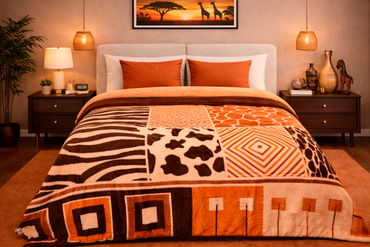 Edredón Sobrecamero Serenity Borrego Kenia