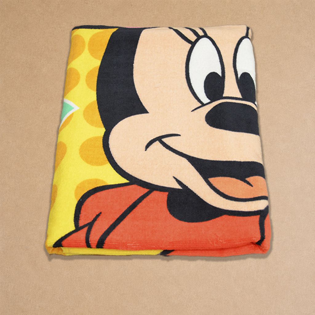 TOALLA 1/2 BAÑO MINNIE COLOR