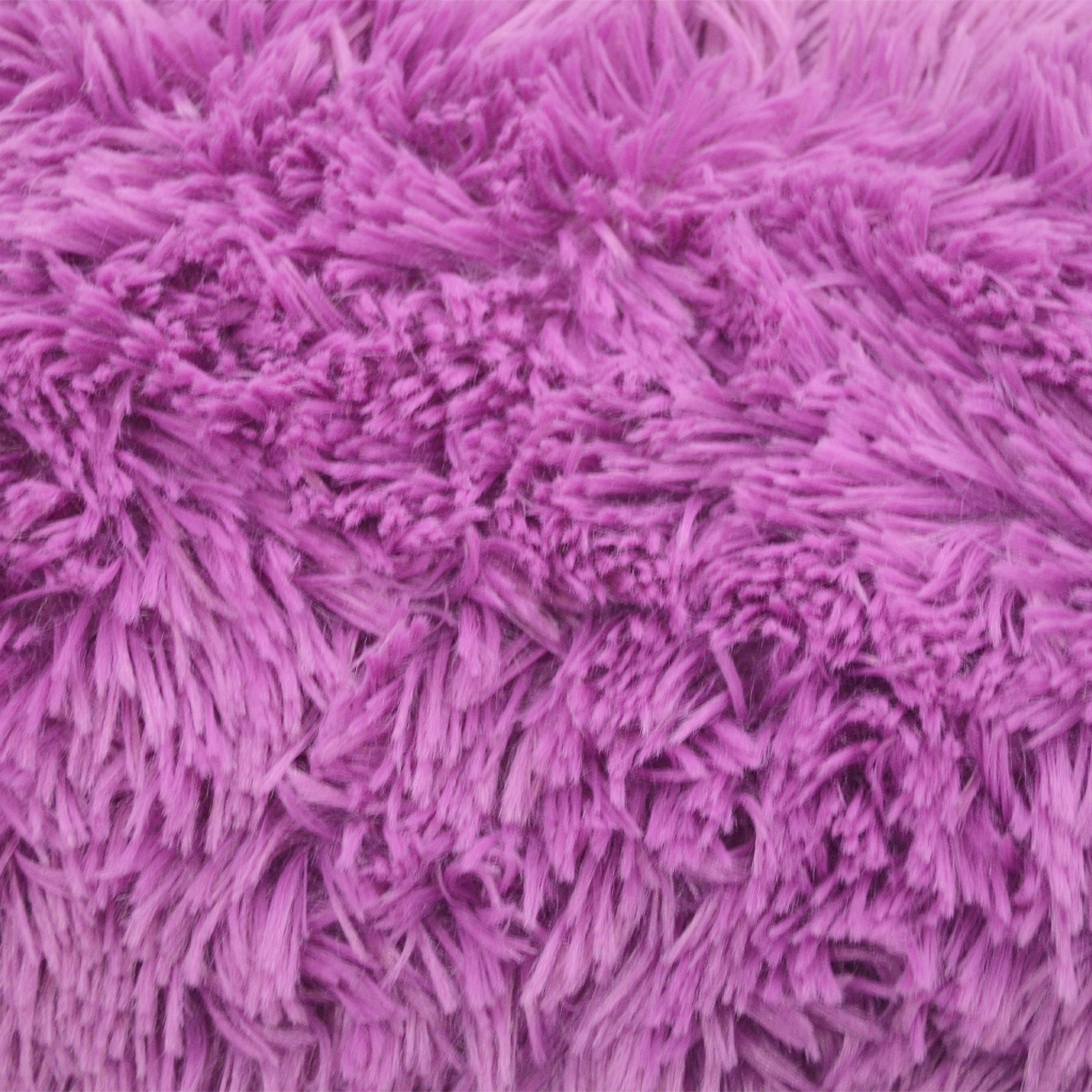 Almohada Peluda Morada