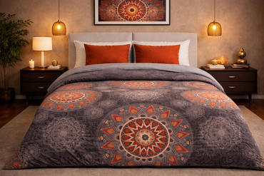 Edredón Sobrecamero Serenity Borrego Oporto