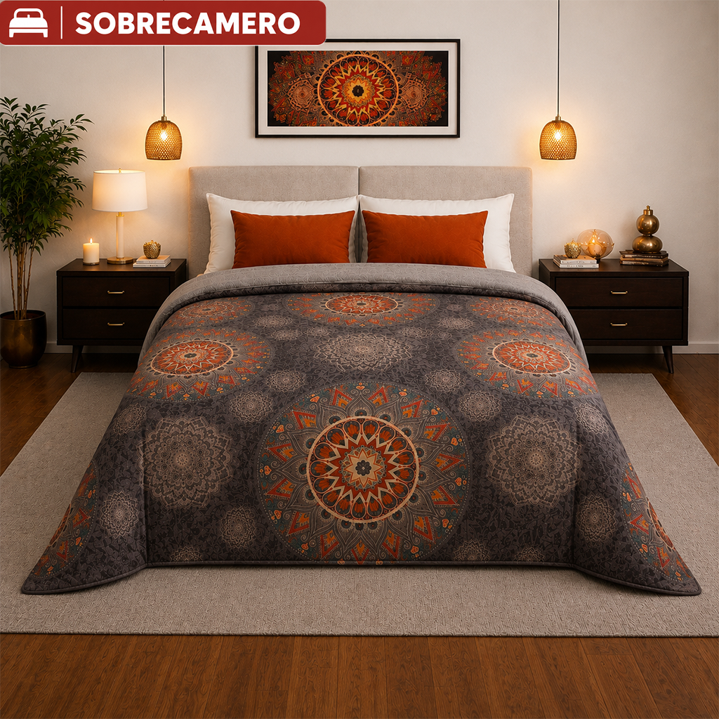 Edredón Sobrecamero Serenity Borrego Oporto