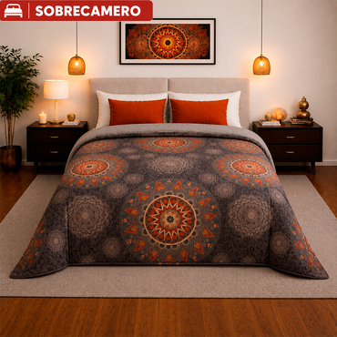 Edredón Sobrecamero Serenity Borrego Oporto
