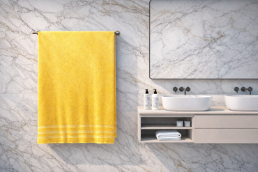 Toalla Pachona  Baño Completo Amarilla