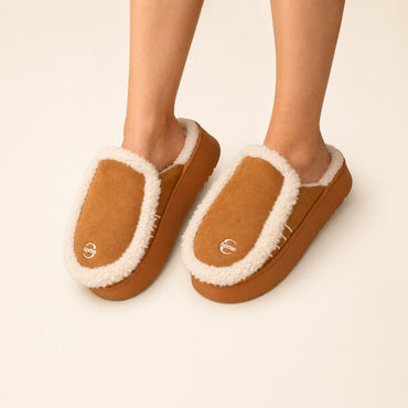 Pantufla Fantasía Home Beige - Pantuflas