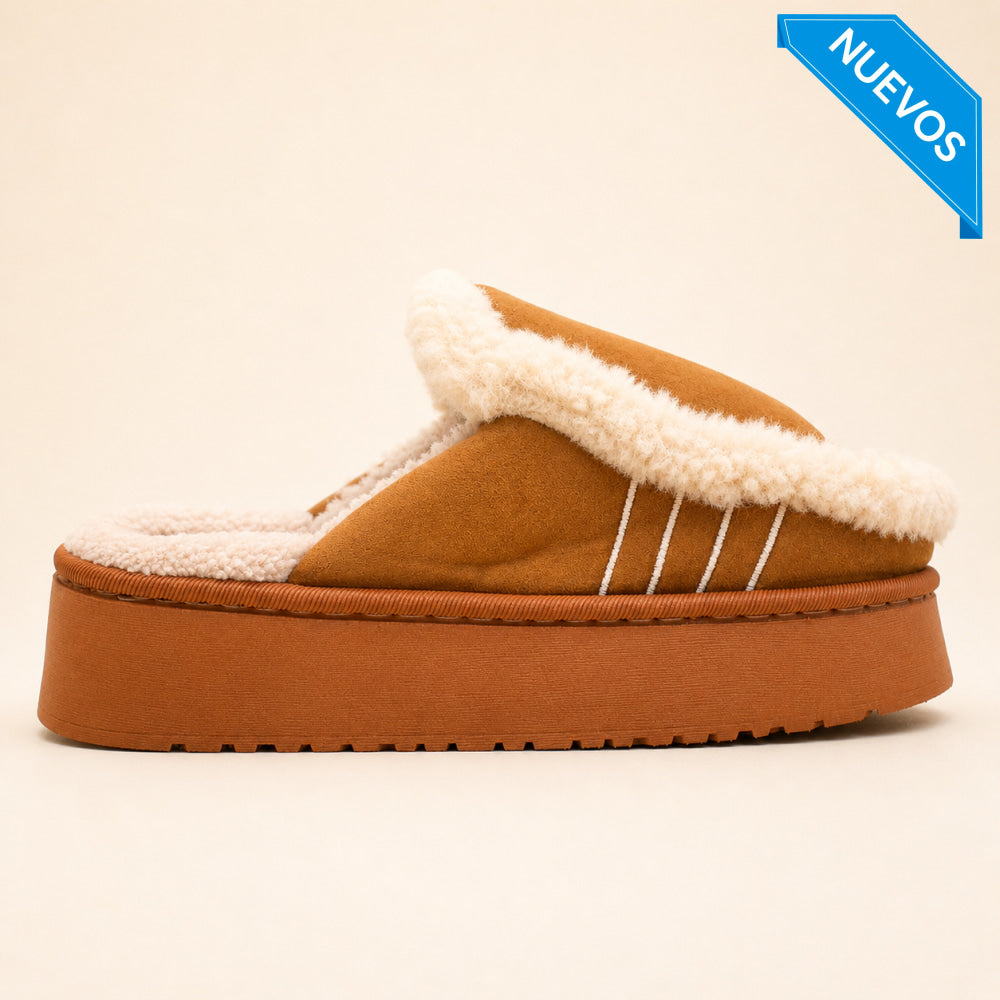 Pantufla Fantasía Home Beige - Pantuflas