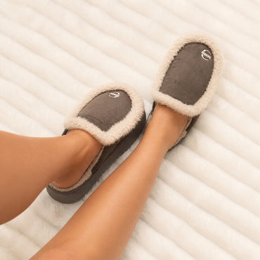 Pantufla Fantasía Home Grey - Pantuflas