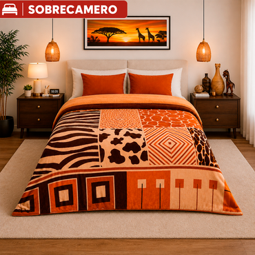 Edredón Sobrecamero Serenity Borrego Kenia