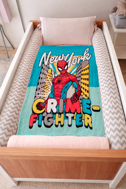 Frazada Baby Tersupiel Spiderman