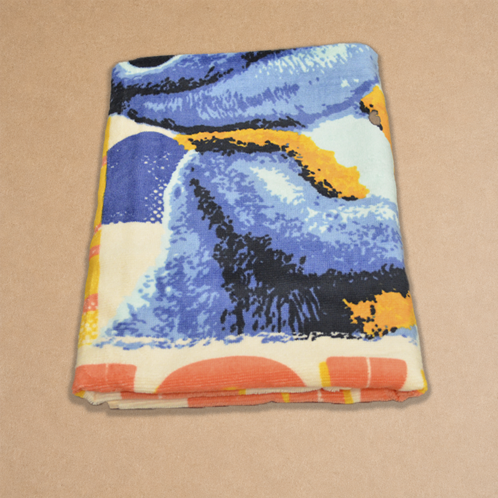 TOALLA 1/2 BAÑO STITCH ALOHA