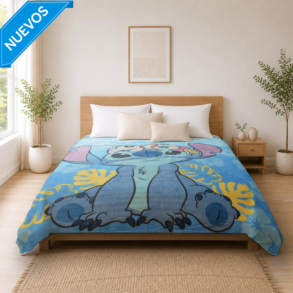 Cobertor Rachel Silk Matrimonial Stitch Floral