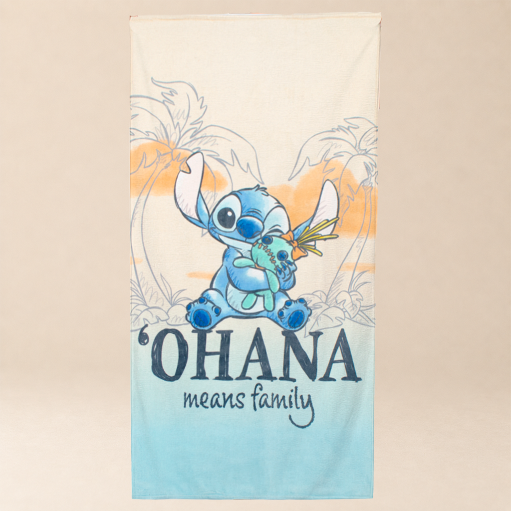 Toalla Colap Disney Stich Ohana