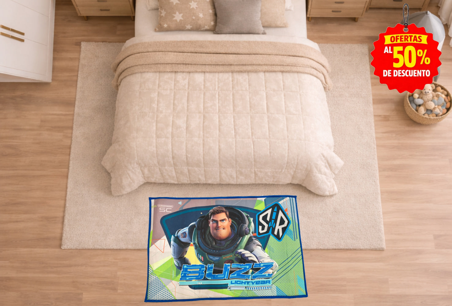 TAPETE Disney Light Year Tapetes