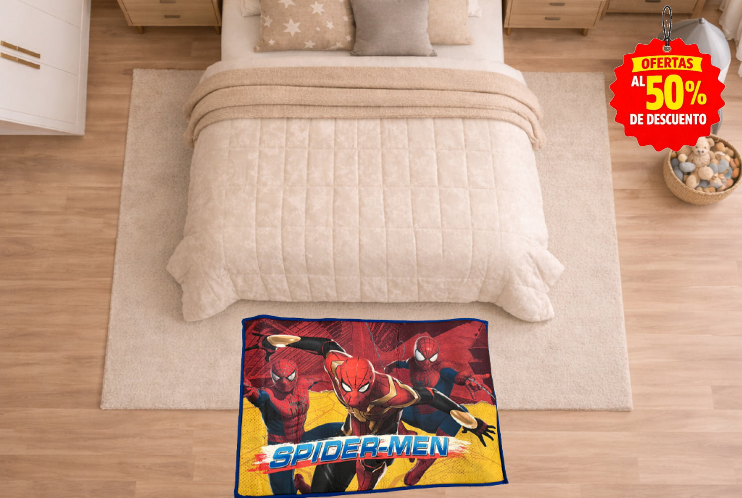 TAPETE Disney Spiderman Tapetes