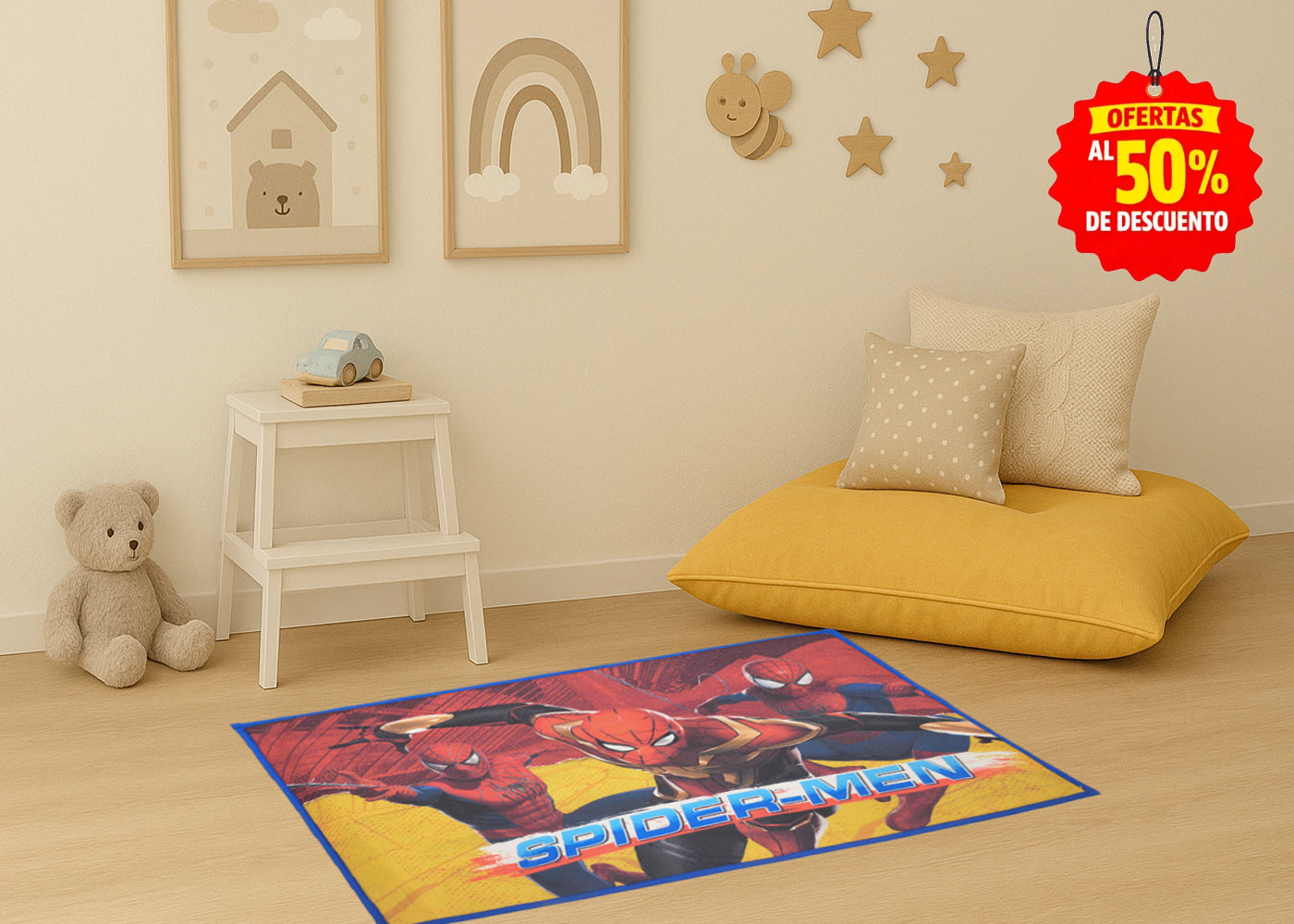 TAPETE Disney Spiderman Tapetes