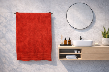 Toalla Pachona Baño Completo Terracota