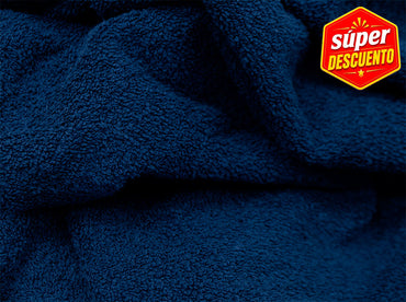 Toalla Baño Completo Lehotel Azul - Toallas