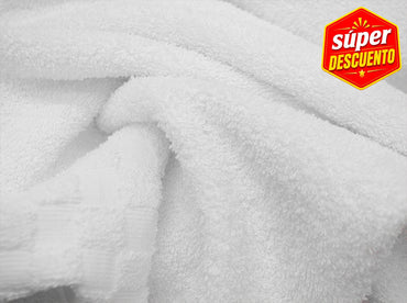 Toalla Baño Completo Lehotel Blanca - Toallas