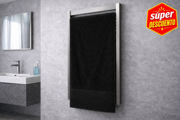 Toalla Baño Completo Lehotel Negro - Toallas