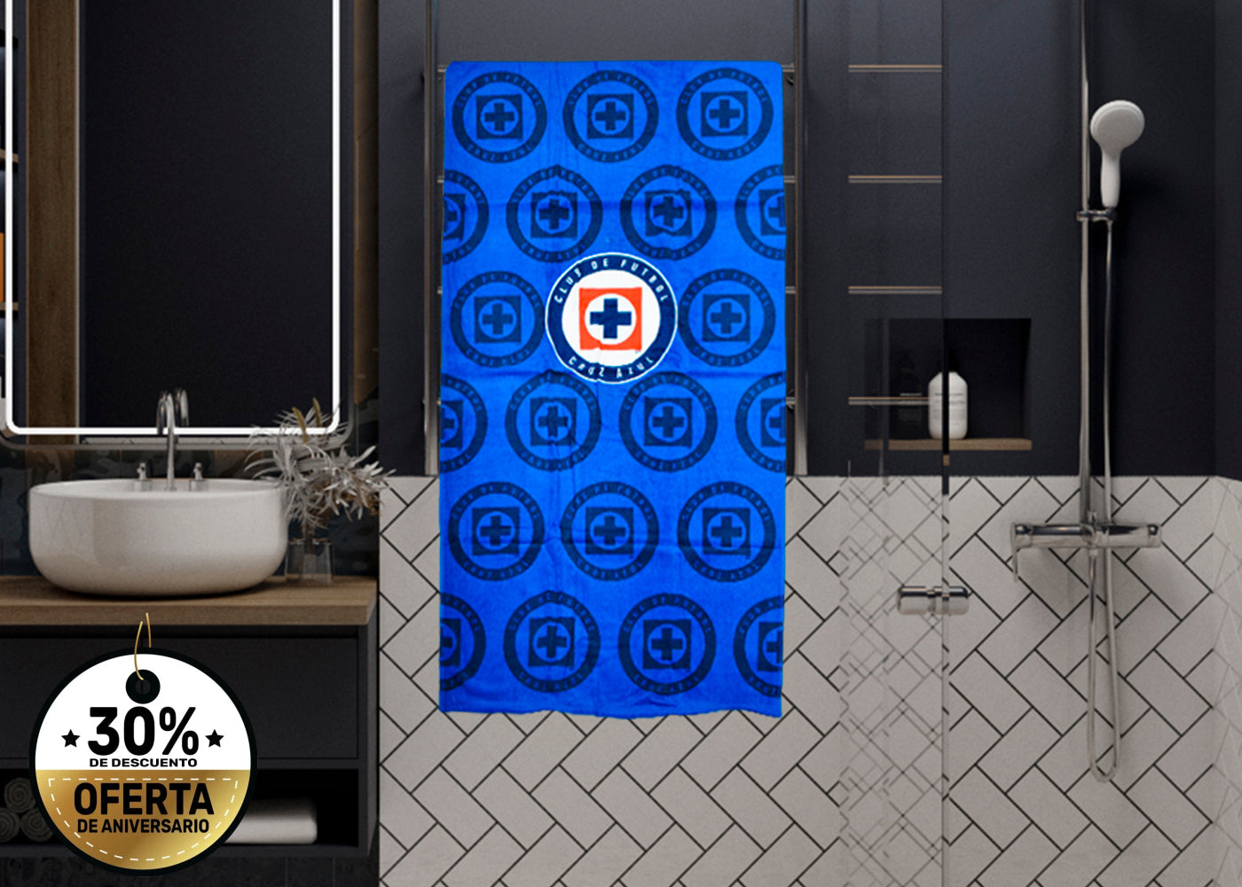 Toalla Colap Cruz Azul Pantalla TOALLA