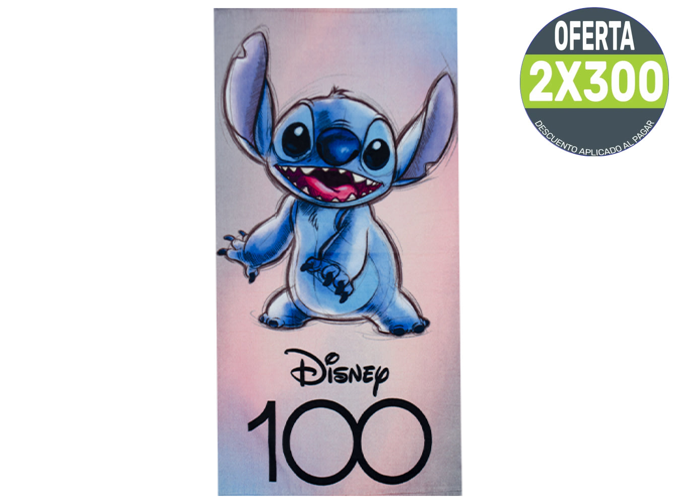 Toalla Colap Disney Stitch 100 TOALLA