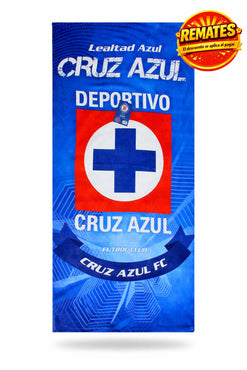 Toalla Deportiva Medio Baño Xtra Cruz Azul