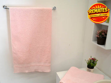 Toalla Medio Baño Exes Rosa Toallas