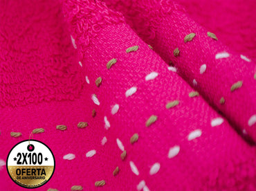 Toalla Medio Baño Leslie Fiusha Toallas