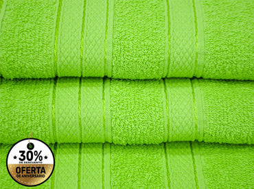 Toalla Pachona Baño Completo Verde Toallas