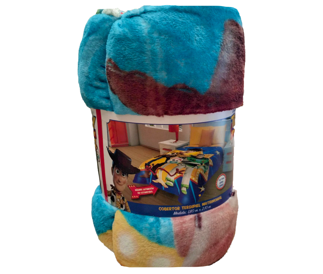 Cobertor Tersupiel Matrimonial Toy Story