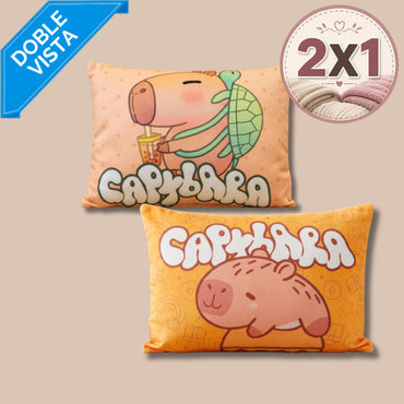 Travel Pillow Baby Capybara - Almohadas