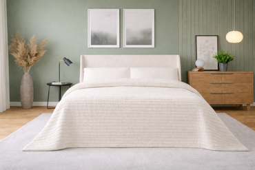 Cobertor Zanjas Matrimonial Hueso