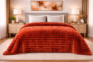 Cobertor Zanjas Matrimonial Wine